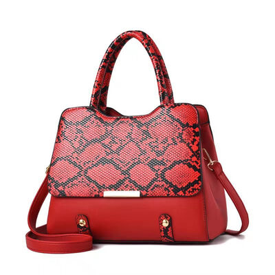 Female bag 2019 new tide ladies bag PU leather simple handbag shoulder female big bag Messenger bag