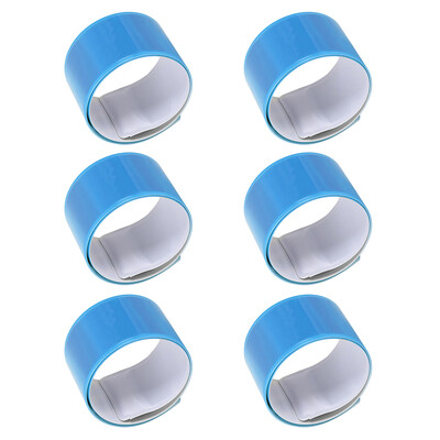 

6pcs Namsan High Visibility Armband Safely Flashing Armband for Outdoor Hip-Hop Performances Walking Running Children