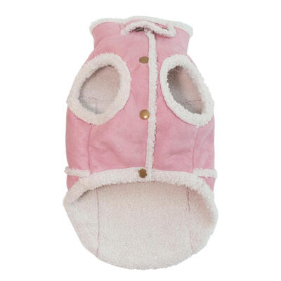 

Autumn Winter Warm Pet Clothes Soft Velvet Coat Dog Puppy Vest Size -XXL