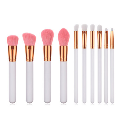 

Toponeto 10PCS Cosmetic Makeup Brush Brushes Foundation Powder Eyeshadow Brush Set