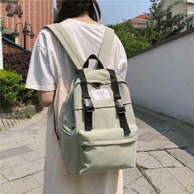 

Ins Backpack Female Korean High School Students High Capacity Middle School Students Junior High School Girls Mori Backpack Backpa