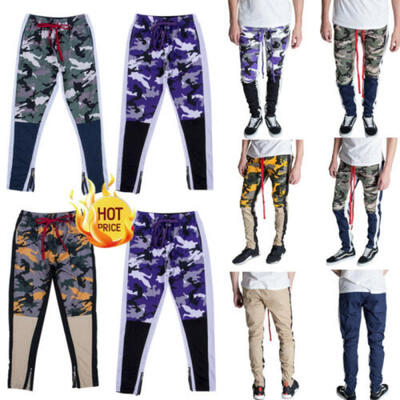 

New Fits Camo Pants Joggers Mens Casual Trousers Fitness Bodybuilding Sport