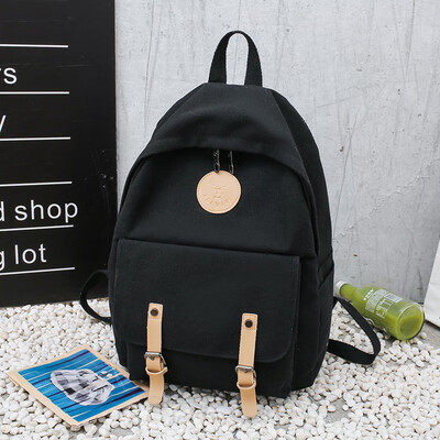 

Bag girl Korean version of high school ins style simple hundred students campus two-shoulder bag original Uzzng rucksack