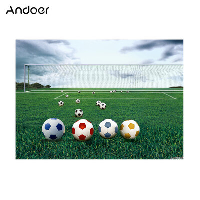

Andoer 15 21m5 7ft Football Soccer Photography Background Sports Backdrop Photo Studio Pros