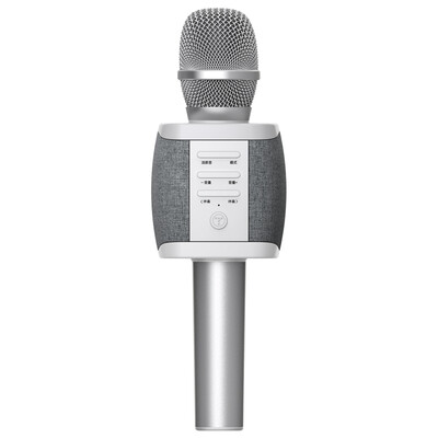 

027 mobile phone microphone Bluetooth wireless karaoke microphone TV singing artifact microphone audio one microphone sound card