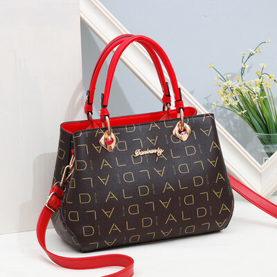 

Womens bag 2018 new fashion big bag Korean version of the shoulder bag casual Messenger bag PU leather ladies bag handbag