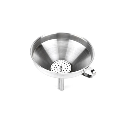 

Multifunctional Stainless Steel Funnel Essentail Oil Water Spices Wine Flask Filter Funnel For Home Kitchen