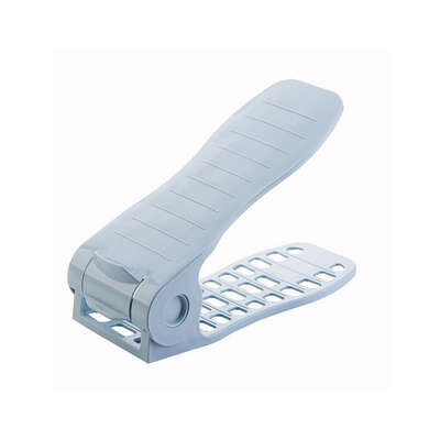 

Double Layers Shoes Rack with Adjustable 4 Level Height Cleaning Save Space Shoes Holder Storage Rack Organizer