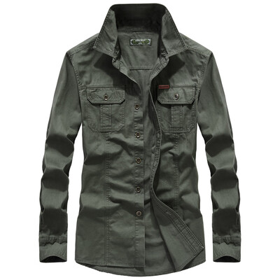 

Toponeto Fashion Mens Needle show Autumn Long Sleeve Casual Fit Buttons Round Top Blouse