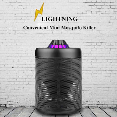 

DH-MW04 Mosquito Killer Lamp - Bug Zapper Light Bulbs Purple LED Electronic Insect And Fly Killer With USB Cable