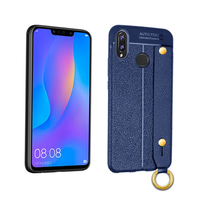 

Goowiiz Phone Case For Huawei Maimang 5G9 PlusNova Plus Fashion Leather PU Pattern TPU Soft Wristband Bracket