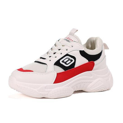 

2019 Women Sneakers Fashion Casual Shoes Woman Comfortable Breathable Mesh Female Platform Sneakers Chaussure Femme A914