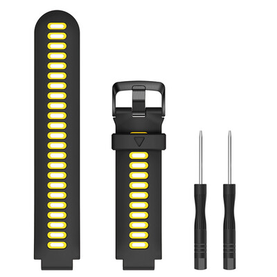 

〖Follure〗Soft Silicone Strap Replacement Watch Band For Garmin Forerunner 735XT Watch