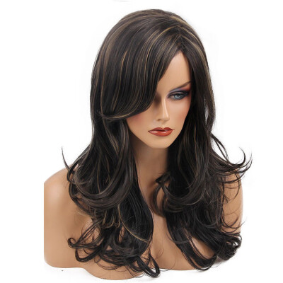 

〖Follure〗Fashion DIY Natural Wave Wigs for Women Middle Part Heat Resistant Cosplay Wig