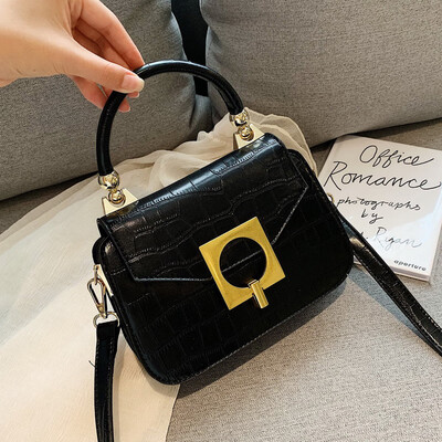 

Crocodile organ bag 2019 new temperament fashion shoulder Messenger bag handbag womens small bag tide