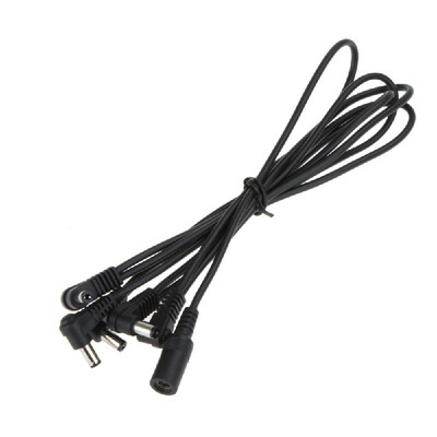 

5 Ways Electrode Daisy Chain Harness Cable Copper Wire for Guitar Effects Power Supply Adapter Splitter
