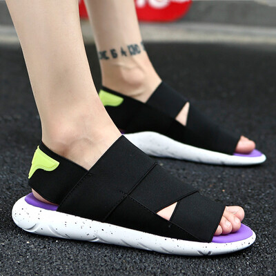 

Mens sandals summer soft bottom personality fashion anti - slip trend Korean version leisure beach cool drag