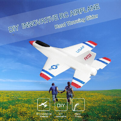 

FX-723 280mm Wing-span Hand Throwing Glider Fixed Wing RC Racing Airplane Outdoor Aircraft DIY
