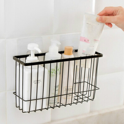 

Toponeto Kitchen free punch wrought iron rack household shelf storage rack