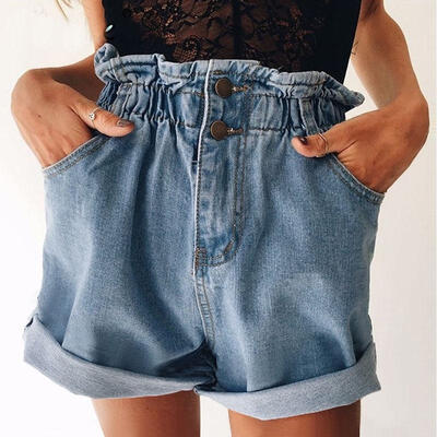 

Fashion Women Summer High Waist Denim Jeans Sexy Beach Pants Hot Casual Short Shorts