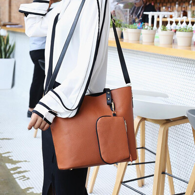 

Tailored Fashion Women Wild Bag Crossbody Bag Messenger Shoulder Bag Phone Bags 2Pcs