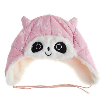 

Lovely Baby Animal Panda Fleece Hats Kids Winter Warm Earflap Caps