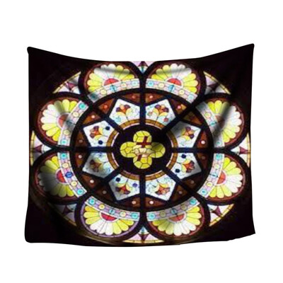 

Toponeto Colorful Print Tapestry Art Room Notre Dame Wall Hanging Tapestry Art Nature