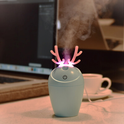 

Gobestart Lamp Humidifier Night Lovely LED Humidifier Air Diffuser Purifier Atomizer