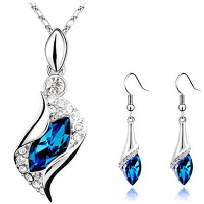 

High-quality of Funny Necklace Angel Wizard Earrings Design Jewelry Fashion Crystal Temperament