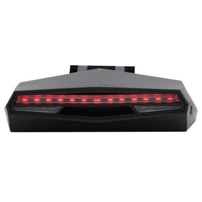 

Greensen Bicycle Taillight Rechargeable Remote Control Warning Flashing Turn Signal Light Night Cycling