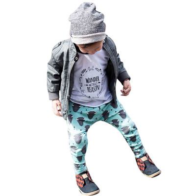 

New Fashion Kids Boys Girls Buffalo Print Harem Pants Children Clothes