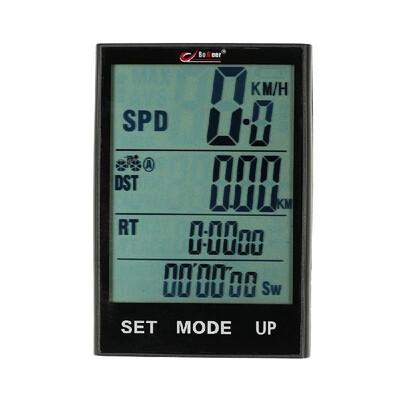 

Bike Computer Wireless Bicycle Speedometer Odometer Temperature Backlight Water Resistant for Cycling Riding Multi Function