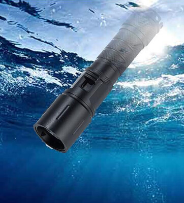 

Saidsome LED Diving Flashlight Waterproof Underwater Flashlight Torch Lamp flashlight lamp