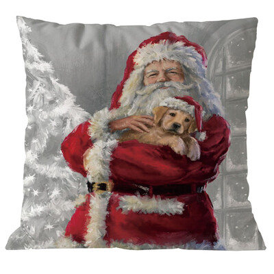 

Tailored Cotton Linen Christmas Pillow Case Sofa Car Throw Cushion Cover Home Decor