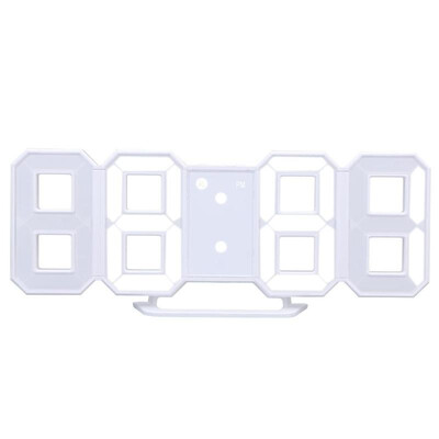 

Digital LED Table Clock 24 or 12-Hour Display Alarm Snooze 8888 Display