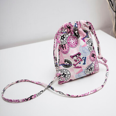 

Tailored Women Fashion Printing Drawstring Crossbody Bag Messenger Bag Phone Coin Bag BK