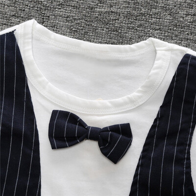 

1Set Kids Toddler Boys Handsome T-shirt TopsTrousers Pants 2Pcs Clothes Outfits
