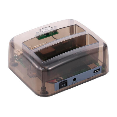 

Hard Drive Docking Station USB 30 to 2535inch IDE&SATA Ports Hard Disk Case Dual Bay HDD SSD Fast Speed Tool-free Installation