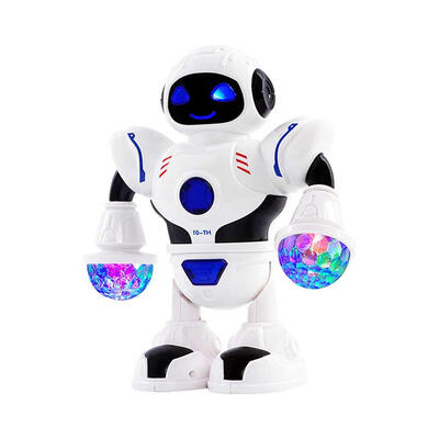 

Children Interactive Electric Space Dancing Robot Machine with Music Light