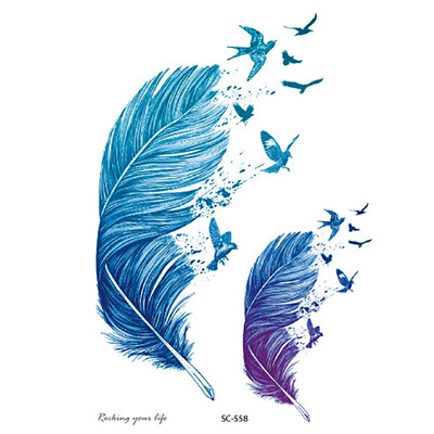 

〖Follure〗1pcs Sheet Temporary Metallic Tattoo Gold Silver Flash Tattoos Inspired