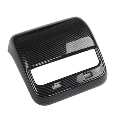 

Rear Air Vent Cover for Tesla Model 3 Made of ABS Plastics Practical&Non-deformable Carbon Fiber Style