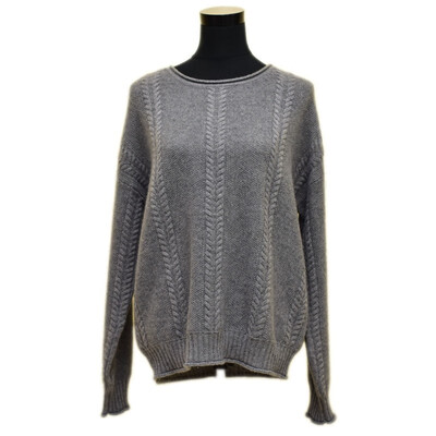 

SHAN YANG WANG GUO Flower-shaped round neck pullover female comfort 6635