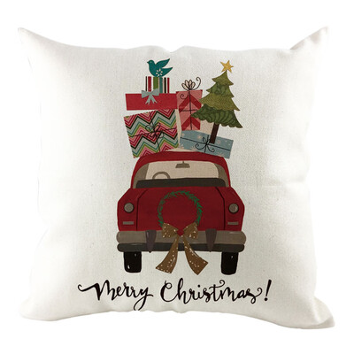 

〖Follure〗Christmas Pillow Cover Pillowcases Decorative Sofa Cushion Cover Home Decoration