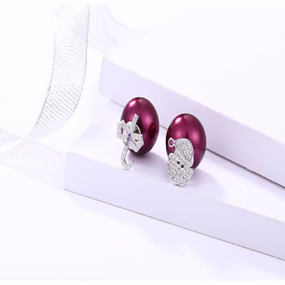 

Yoursfs s925 Silver European style Christmas series earrings Santa claus Christmas tree Snowman deer Snowflake Diamond Stud