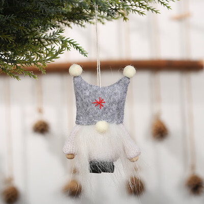 

Christmas Faceless Gnome Santa Xmas Tree Hanging Ornament Doll Holiday Decor Hot