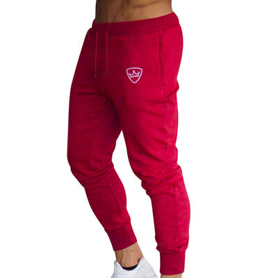 

Mens Slim Fit Tracksuit Sport Gym Skinny Jogging Joggers Sweat Pants Trousers