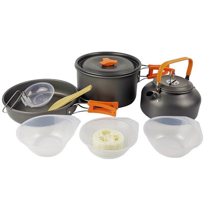 

SUNIONS outdoor picnic camping mountaineering cookware pot set 17950-17964