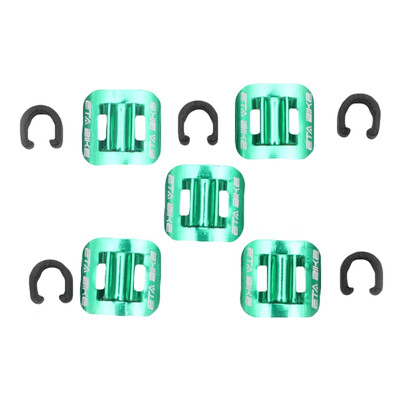 

5pcsset Bicycle Cycle MTB C-Clips Buckle Hose Brake Line Gear Cable Housing Guide Brake Deduction Bicycle Accessory Cables