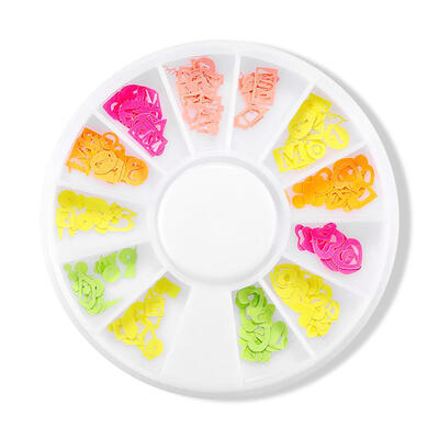 

1 Box Charm Water Decals Nail Art Stickers Colorful Manicure for Nails Wrap
