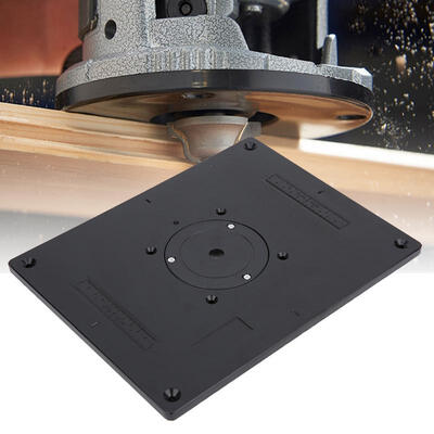 

Greensen 300mm x 235mm x 95mm DIY Router Table Insert Plate&Insert ring Woodworking